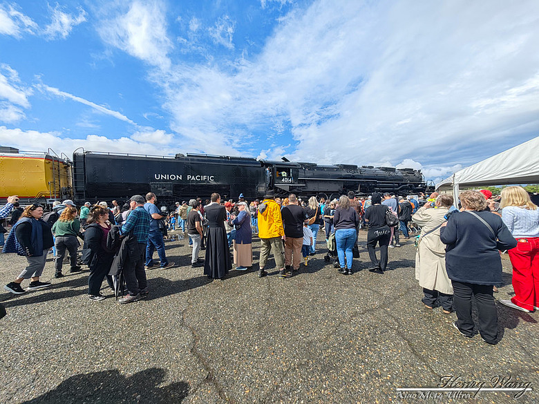 Big Boy No. 4014 Coast-to-Coast Western Leg - Roseville, CA