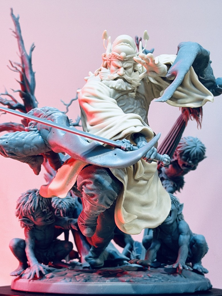 最近做的媽祖公仔與二創神明塗裝
