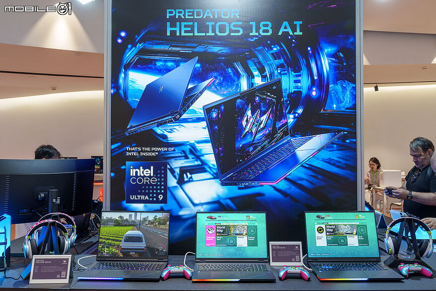 【Computex 2026】Acer Predator Helios 18 AI  旗艦規格外掛獨家 Predator Vox 喇叭系統