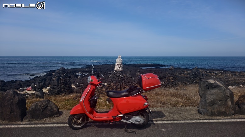 第一次的海外摩托車旅遊 | 濟州島 | 偉士牌機車環島