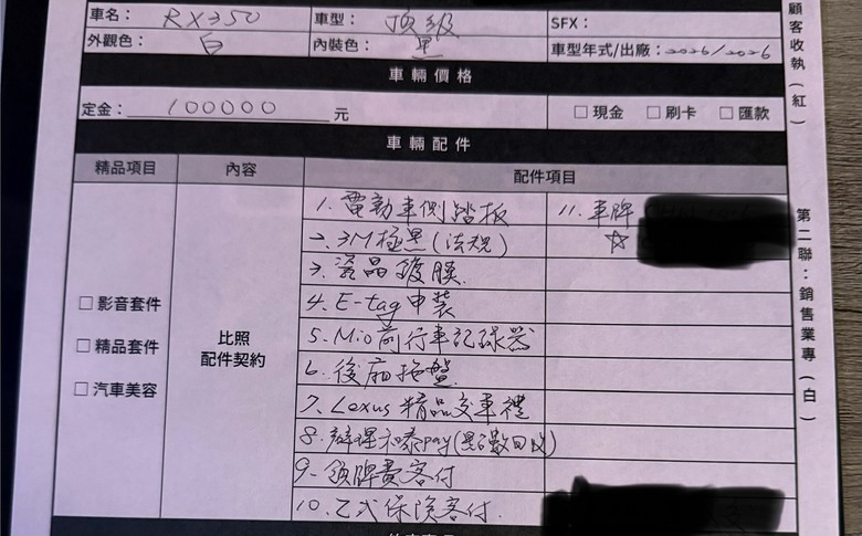 RX350 頂級版（已完成）