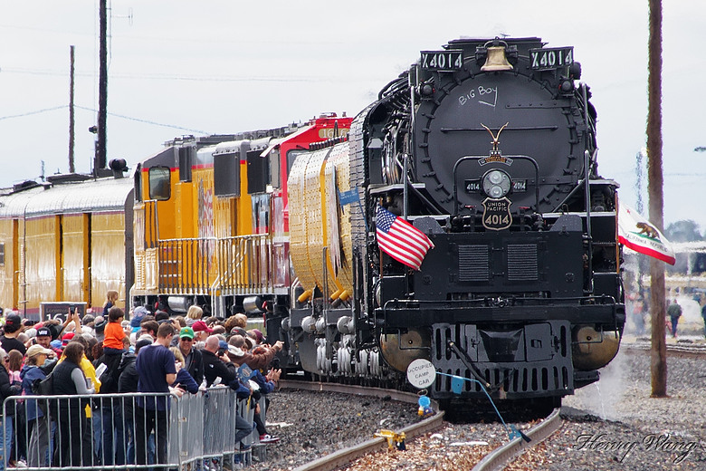 Big Boy No. 4014 Coast-to-Coast Western Leg - Roseville, CA