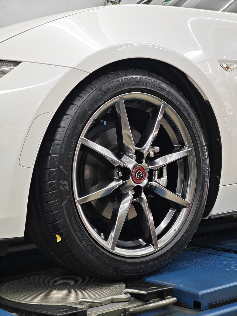 [換胎分享] MX-5 Bridgestone Potenza Sport