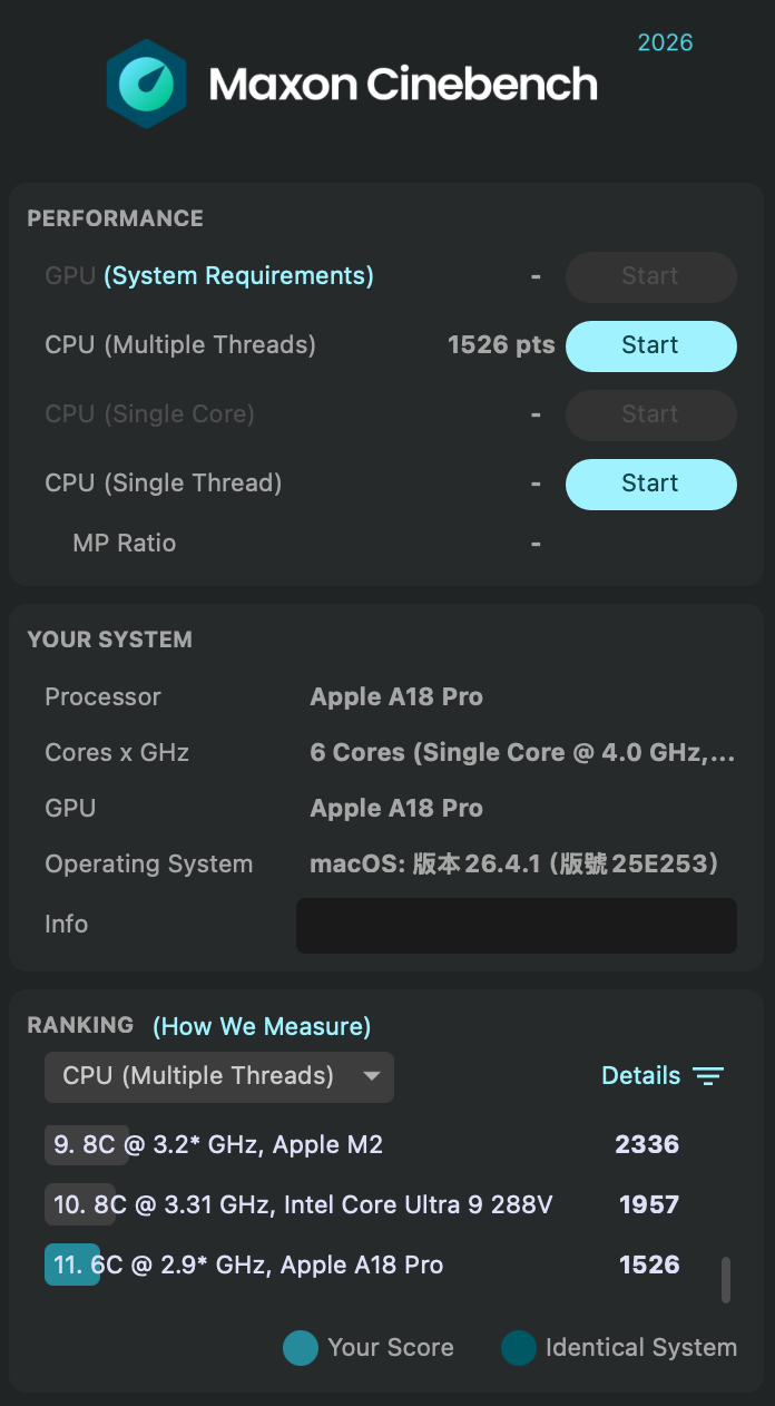 Apple MacBook Neo 開箱初步測試｜挑戰入門級筆電的超高 CP 值之作