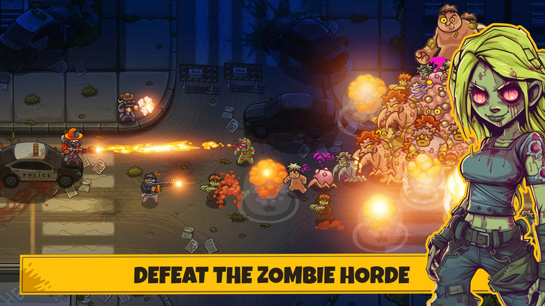 《Dead World Heroes: Zombie Rush》死亡世界英雄:殭屍戰爭 進入最刺激的即時策略生存戰場 | 率領英雄小隊守護巴士 運用戰術、英雄技能與防禦武器 體驗最熱血的末日塔防對決