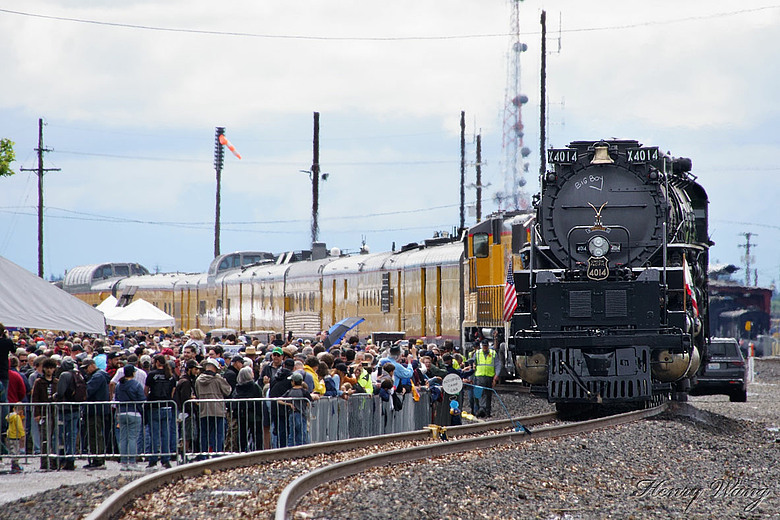 Big Boy No. 4014 Coast-to-Coast Western Leg - Roseville, CA