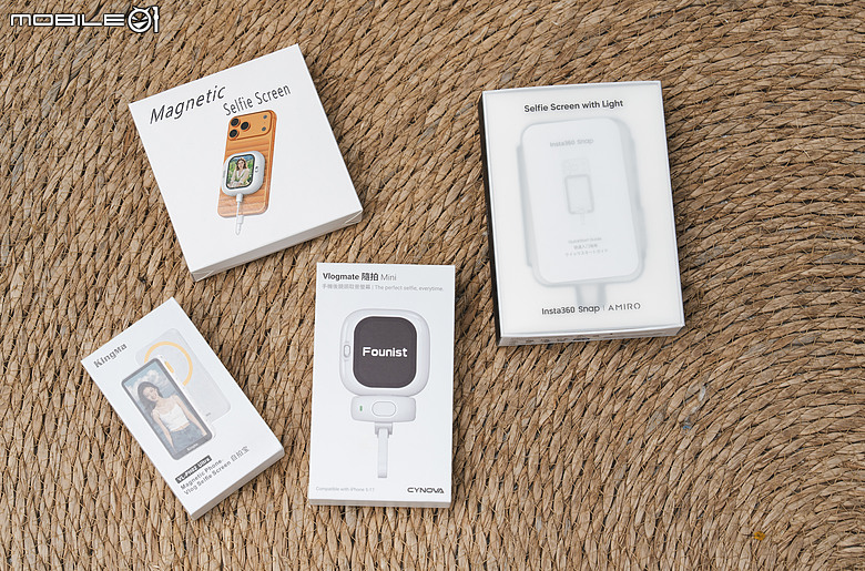 點我看大圖 手機自拍神器大對決!Founist VLOGMATE MINI 、 Insta360 Snap 等 4 款實測比較