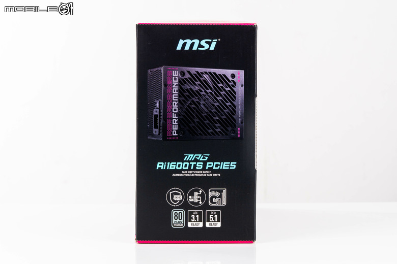 微星 MPG Ai1600TS PCIE5 電源供應器開箱體驗 以獨特 GPU SAFEGUARD 功能提供高階顯卡更安心電源保障
