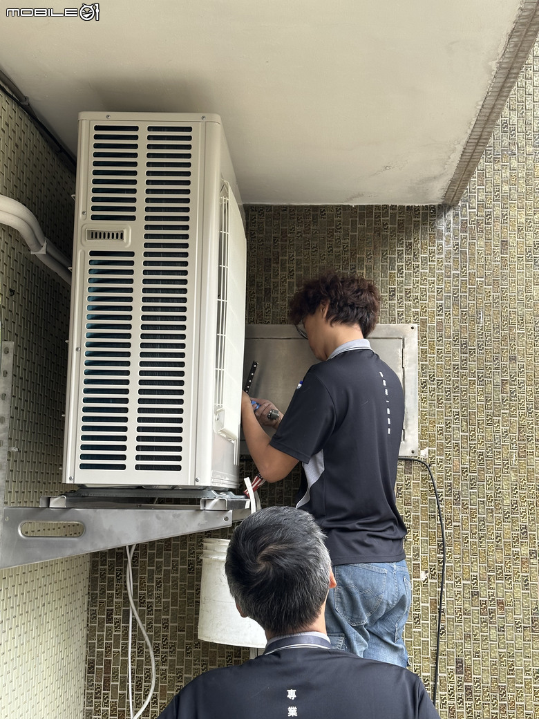 「體驗合作」三菱電機變頻空調靜音大師,GA旗艦系列一級能效變頻分離式冷暖冷氣【安裝篇】