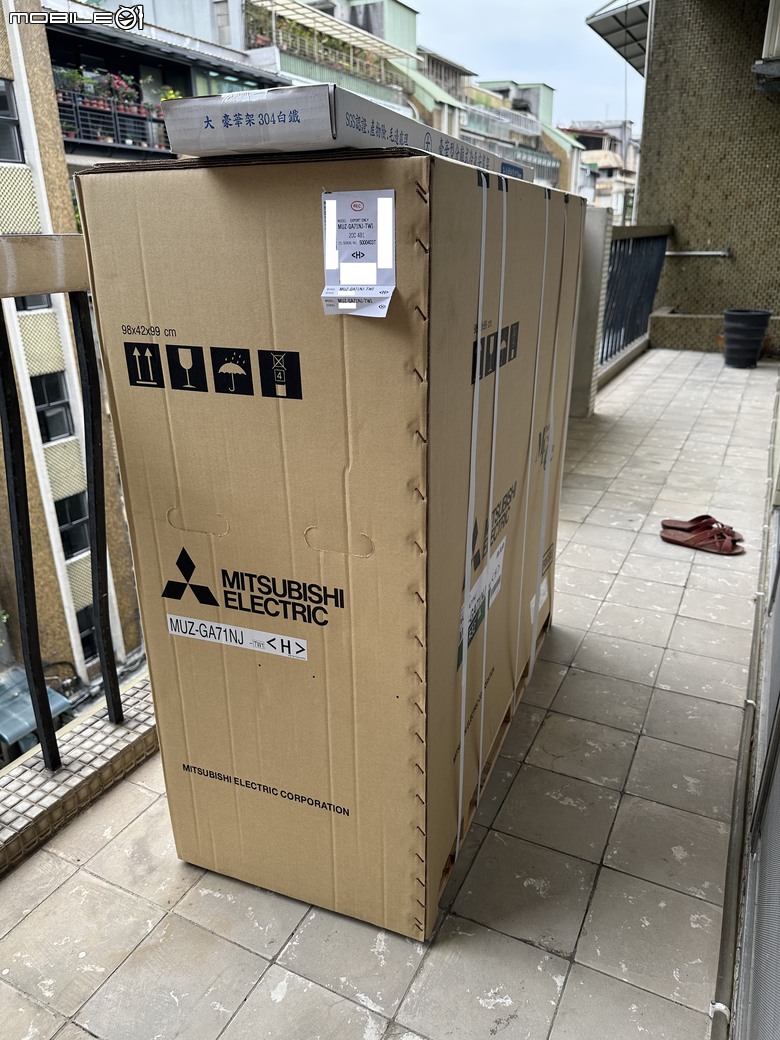 「體驗合作」三菱電機變頻空調靜音大師,GA旗艦系列一級能效變頻分離式冷暖冷氣【安裝篇】