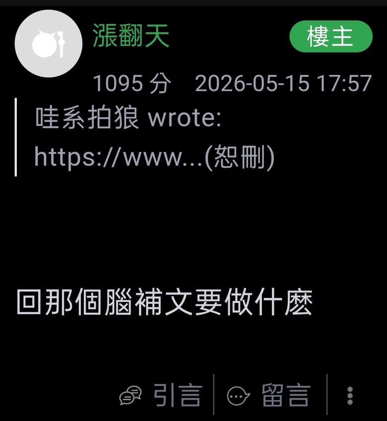 『漲翻天』是不是 就是王世堅口中所說『有人在操作』的其中之一？