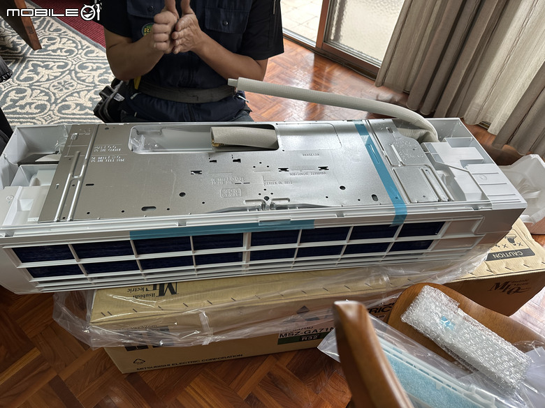 「體驗合作」三菱電機變頻空調靜音大師,GA旗艦系列一級能效變頻分離式冷暖冷氣【安裝篇】