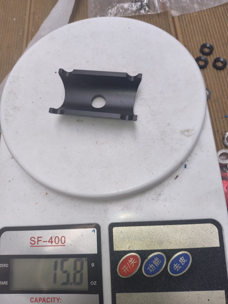 自組碟煞鈦合金小徑+鋼管小徑