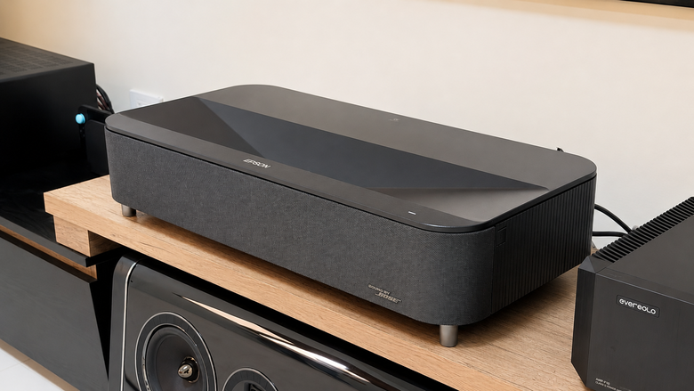 【案例分享】Wharfedale Elysian 3 5聲道劇院系統 × Integra DRX-5.4 × Epson LS970 120 吋菲涅爾布幕