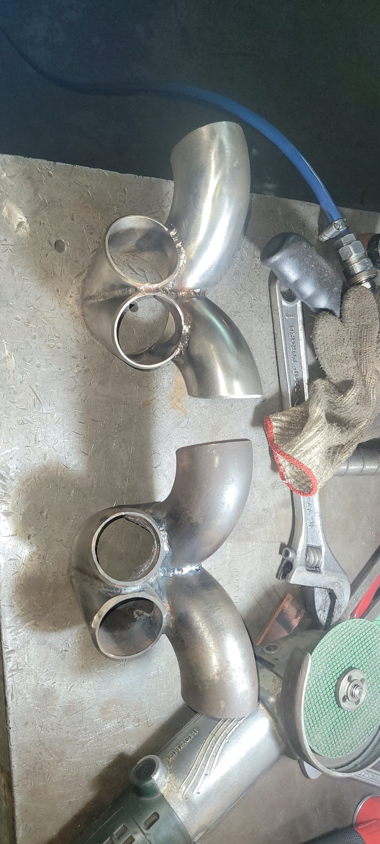 DIY 不銹鋼頭段