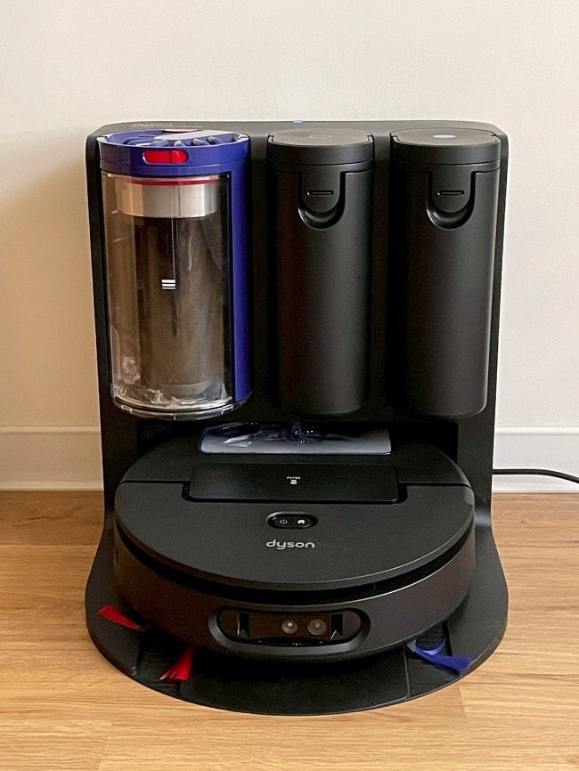 開箱 Dyson Spot+Scrub Ai 掃拖機器人