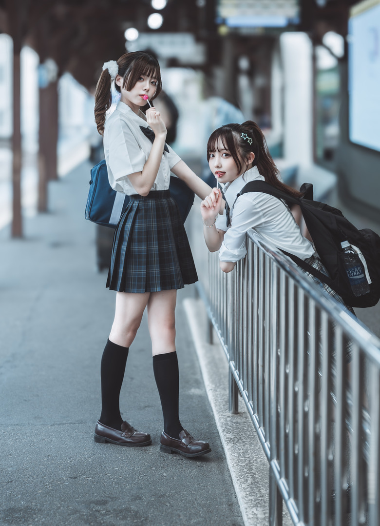 浴衣 JK 漫步鎌倉 with 28-70mm F2
