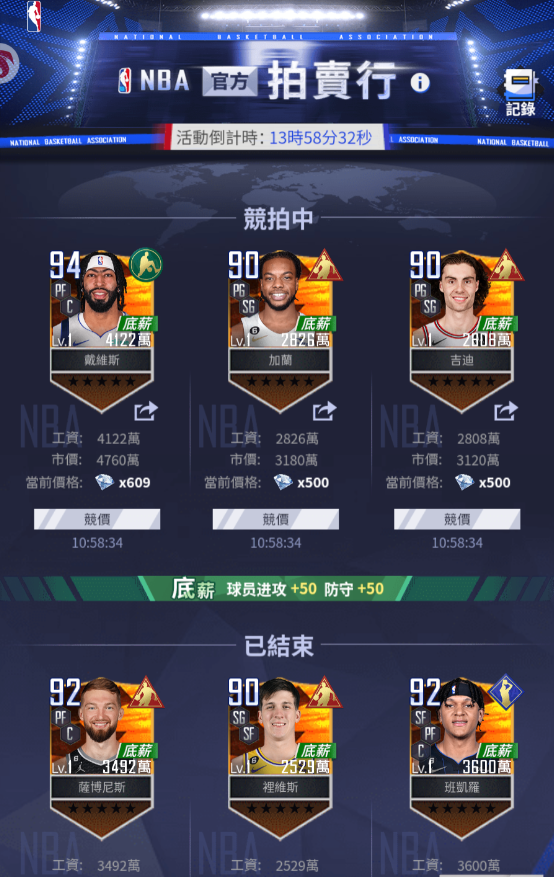 放置+經營+養成 NBA王朝崛起