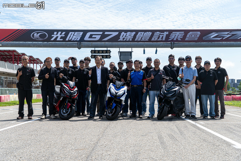 KYMCO G7 賽道試駕｜電推、減重轉生大進化！