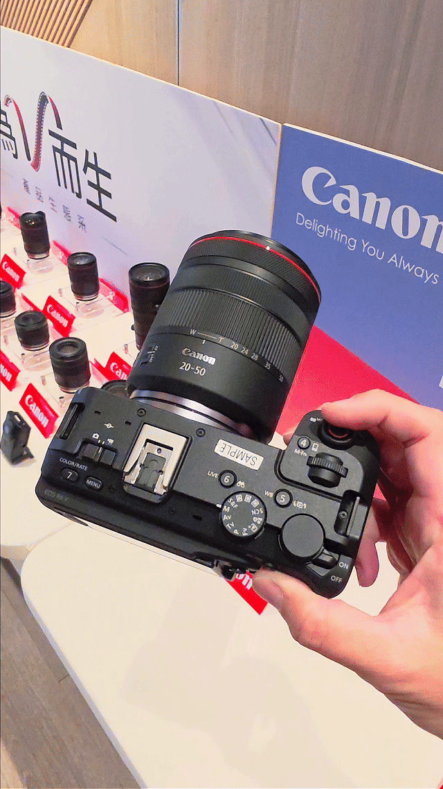 Canon EOS R6 V & RF 20-50mm f/4L IS USM PZ 上市記者會｜價格有誠意、Kit 組最超值！