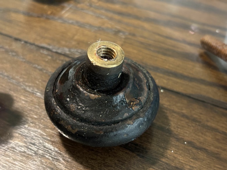 昭和銅製老件整理翻新,各位家裡還有這種五金嗎?