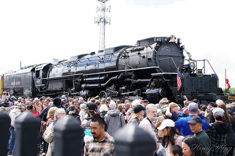 Big Boy No. 4014 Coast-to-Coast Western Leg - Roseville, CA