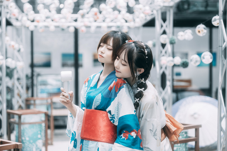 浴衣 JK 漫步鎌倉 with 28-70mm F2