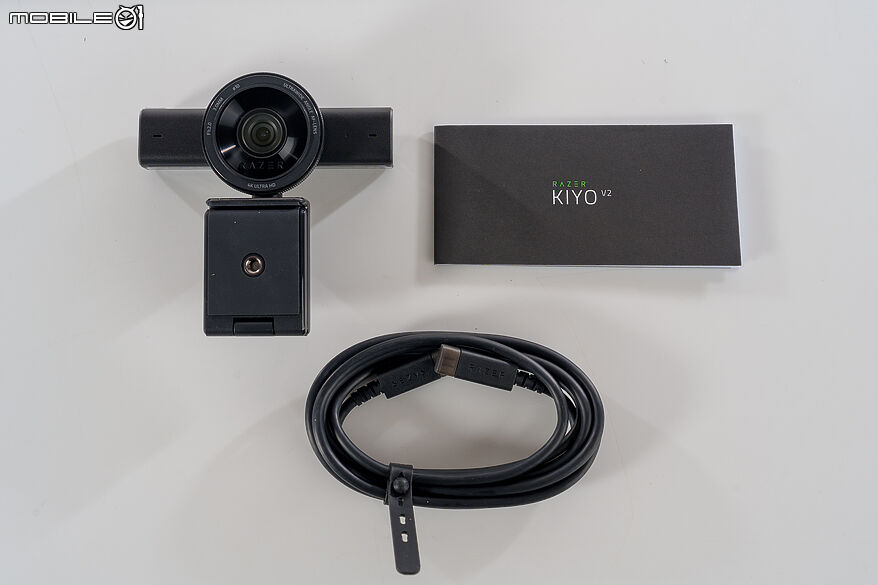 Razer Kiyo V2 體驗報告｜4K + AI 為專業影音創作大加分