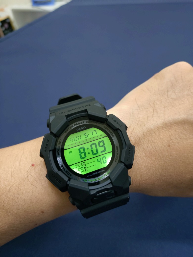 開箱：G-SHOCK 電光綠 GD-010 & RAZER
