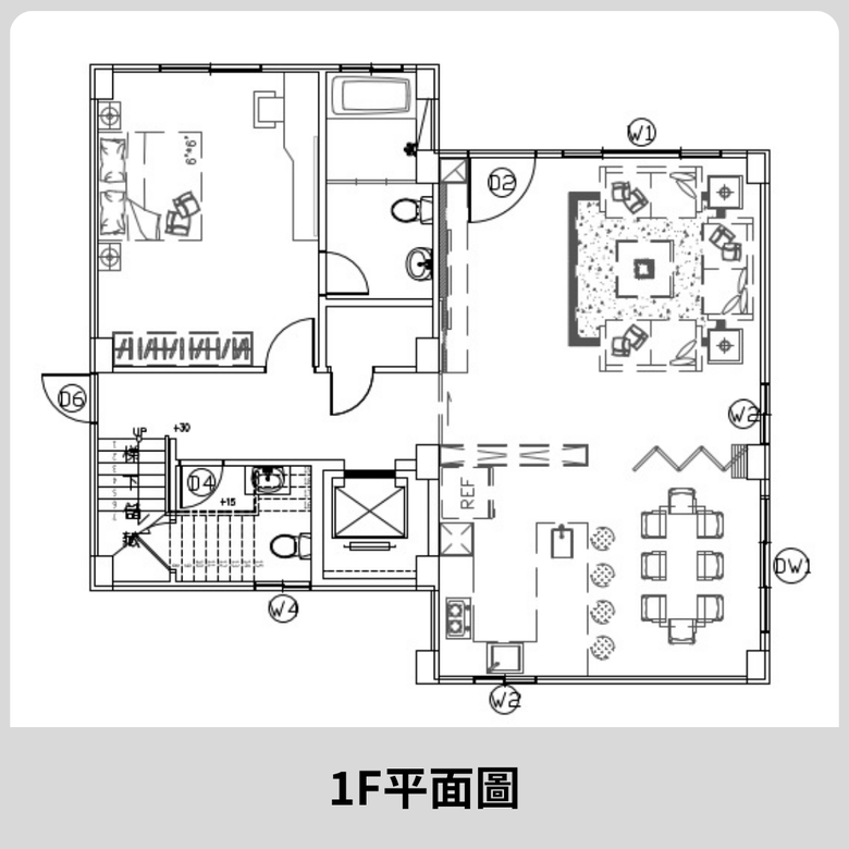 台中室內設計分享|自地自建四層透天完工開箱,電競室公仔展示牆+頂樓露台一次實現