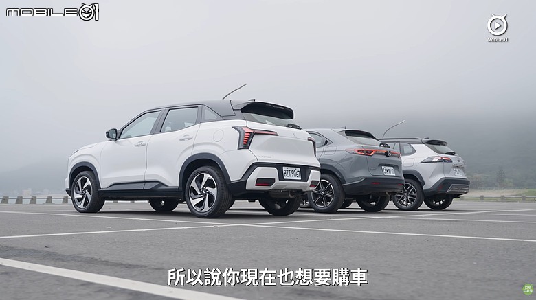 【影音試駕】三菱戰雙田，Mitsubishi XForce、Toyota CC、Honda HR-V集評！