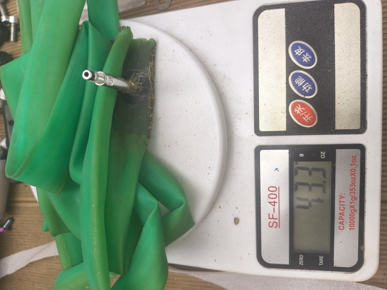 自組碟煞鈦合金小徑+鋼管小徑