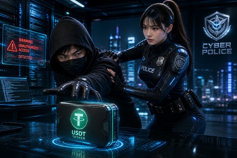 公司借數位錢包地址轉 USDT？小心進去蹲了...大家工作時眼睛要放亮！