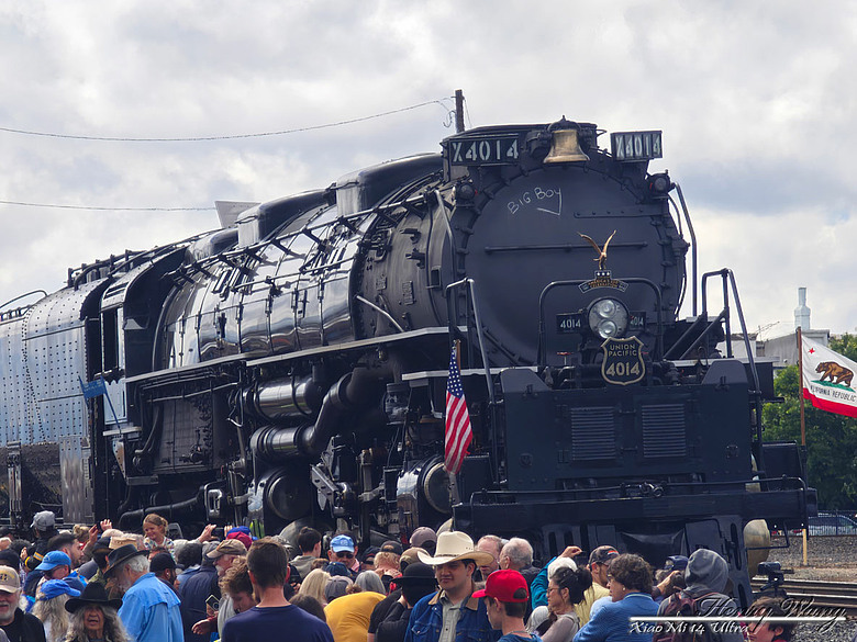 Big Boy No. 4014 Coast-to-Coast Western Leg - Roseville, CA