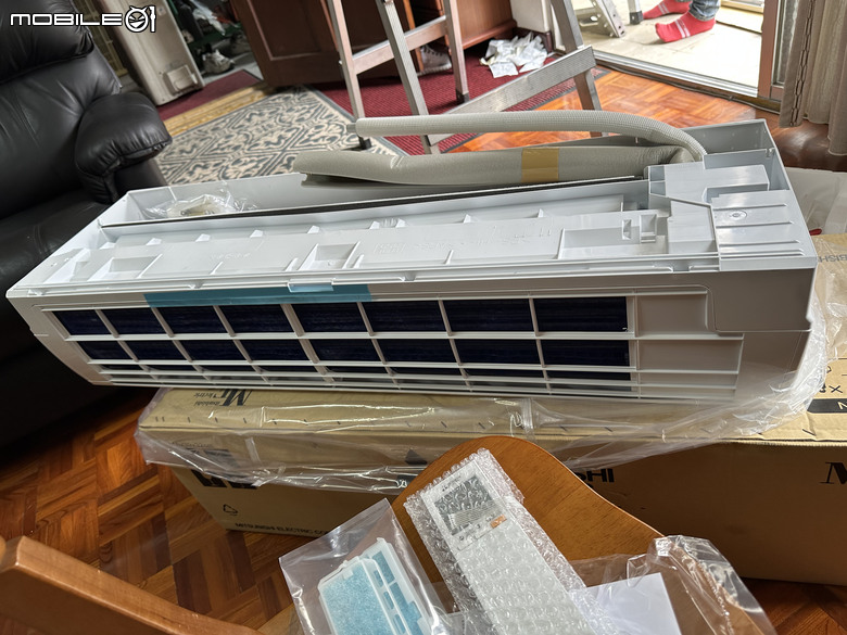 「體驗合作」三菱電機變頻空調靜音大師,GA旗艦系列一級能效變頻分離式冷暖冷氣【安裝篇】