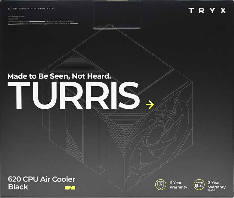 點我看大圖 創氪星系TRYX風嶼TURRIS 620散熱器開箱