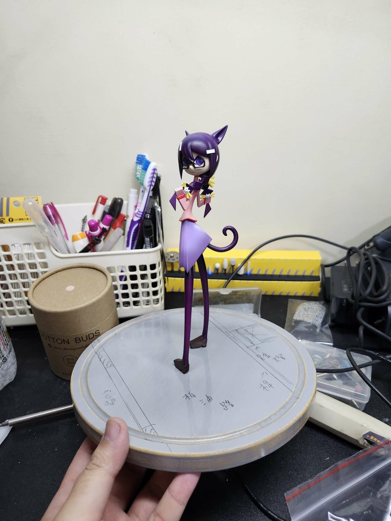[物語系列] - 羽川 翼(3D列印件)