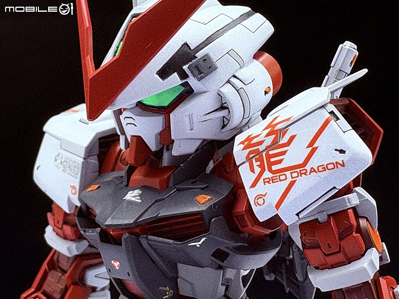 自製MGSD 異端紅 紅龍裝備 ASTRAY RED RED DRAGON 改造全記錄