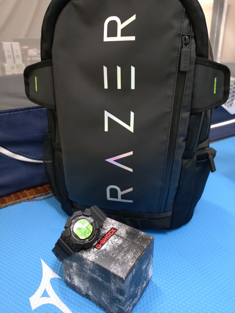 開箱：G-SHOCK 電光綠 GD-010 & RAZER