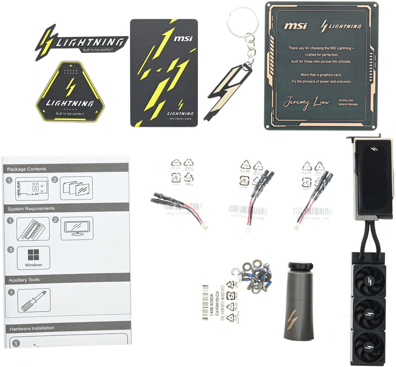動爪玩MSI GEFORCE RTX 5090 32G LIGHTNING Z