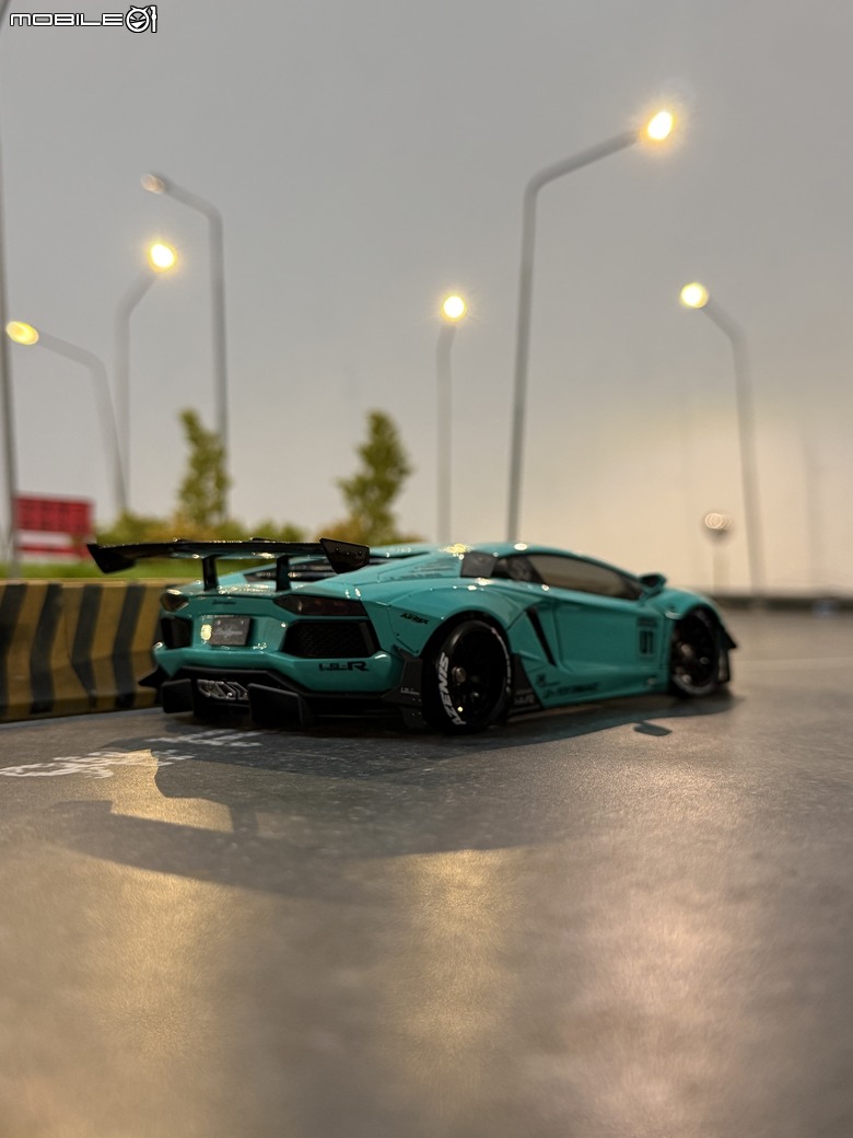 【遙控模型】LB★Works Lamborghini Aventador Limited Editon Ver.2 - DriftArt 4 蒂芙妮藍