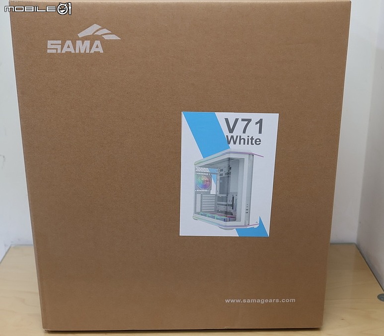 3千有找 SAMA 先馬 V71 裝甲美學曲面玻璃海