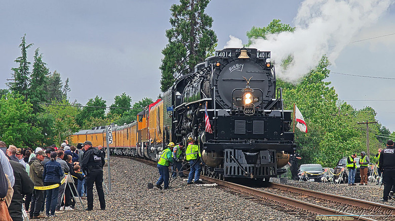 Big Boy No. 4014 Coast-to-Coast Western Leg(二) - Oroville, CA