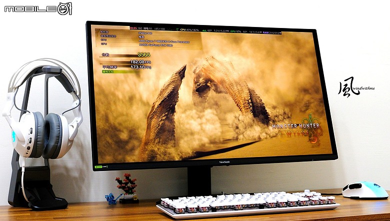 點我看大圖 ViewSonic XG2738-2K-OLED兼顧240Hz高速電競與鮮豔色彩開箱分享