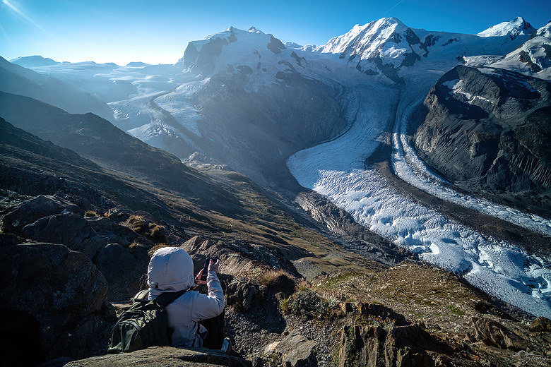 點我看大圖 2024瑞士義大利山脈之旅之11-2、0823 Gornergrat到Zermatt