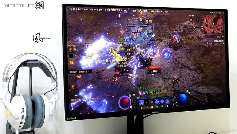 點我看大圖 ViewSonic XG2738-2K-OLED兼顧240Hz高速電競與鮮豔色彩開箱分享