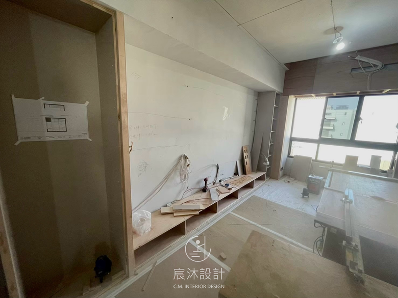點我看大圖 【開箱】高端奶油住宅|17坪也能住出豪宅級質感|高雄室內設計