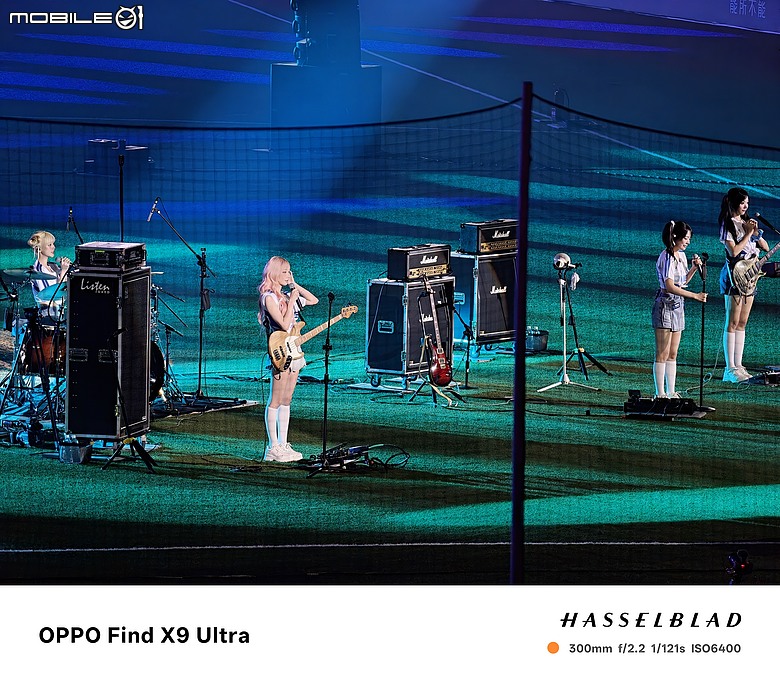 OPPO Find X9 Ultra 哈蘇增距鏡球場實戰｜免大砲也能拍清啦啦隊！