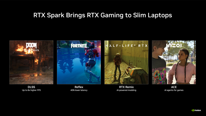 【Computex 2026】NVIDIA RTX Spark 處理器初步解析 不僅能在本地跑 AI 在遊戲部分也具備效能表現