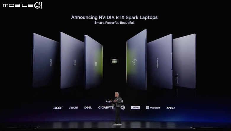 【Computex 2026】 NVIDIA 正式進軍筆電處理器市場,推出 RTX Spark 處理器具備更強大本地 AI 運算效能
